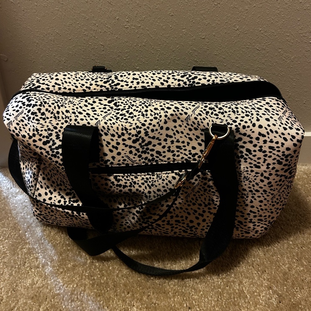 Mali+Lili animal print weekender bag